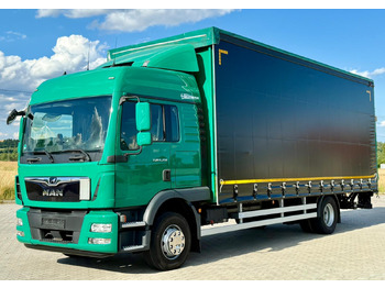 Тентованный грузовик MAN TGM 12.250 / TGL 12.250 / FIRANKA / WINDA / AUTOMAT / 18 PALET / SYPIALKA / 2017 ROK: фото 2