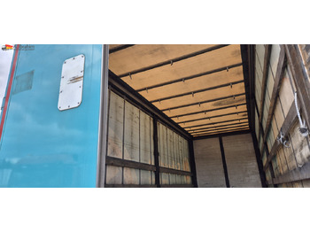 Тентованный прицеп Fliegl ZPS 182 Edscha, Schiebeplane, Bordwande innenliegend: фото 5