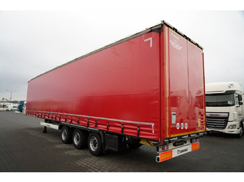 Тентованный полуприцеп Krone FIRANKA / MEGA / OŚ  PODNOSZONA / LOW DECK /: фото 3