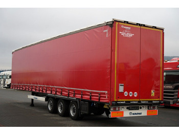 Тентованный полуприцеп Krone FIRANKA / MEGA / OŚ  PODNOSZONA / LOW DECK /: фото 4