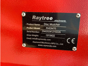 Лесной мульчер Raytree RMDM70 Mulcher: фото 4