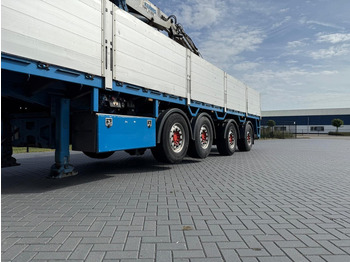 Полуприцеп бортовой/ Платформа Pacton T4-001 STENENTRAILER, 4 ASSEN, KENNIS 14T/M, GOEDE CONDITIE.: фото 2