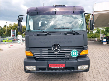 Самосвал, Автоманипулятор Mercedes-Benz Actros 1828 Hiab Absetzkipper Hiab Kran Absetzer: фото 3