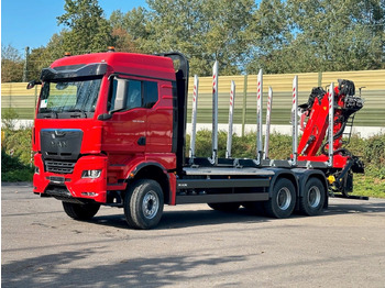 Лесовоз, Автоманипулятор MAN TGX 33.510 6X4 BL Euro6e  EPSILON 150 Z: фото 2