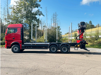 Лесовоз, Автоманипулятор MAN TGX 33.510 6X4 BL Euro6e  EPSILON 150 Z: фото 4
