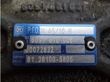 Коробка передач и запчасти ZF AS-Tronic Traxon P.T.O. N AS/10 B: фото 4