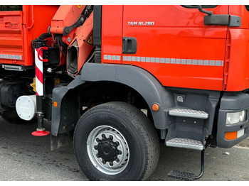 Самосвал MAN TGM 18-280 MAN 4x4 HDS PALFINGER 105 KIPER WYWROTKA MEILLER BARDZO DOBRY STAN: фото 5
