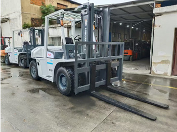 Дизельный погрузчик TCM FD70 japan brand 7 ton forklift used Customizable mast clamp side shift: фото 5