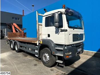 Грузовик бортовой/ Платформа, Автоманипулятор MAN TGA 26 360 6X4, Manual, Steel suspension, Palfinger: фото 2