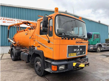 Ассенизатор MAN F 15.192 (6-CILINDER) WITH GEESINK VACUUM TANK (MANUAL GEARBOX / P.T.O.) ORIGINAL DUTCH TRUCK: фото 2