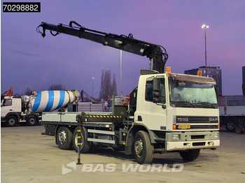 Грузовик бортовой/ Платформа, Автоманипулятор DAF 75CF.250 CF 6X2 HIAB 190W3 Crane Kran Remote Rotator Steering Axle Automatic Euro 3: фото 3