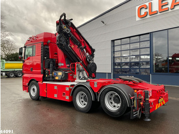 Тягач MAN TGX 28.510 HMF 50 Tonmeter laadkraan + Fly-Jib: фото 3