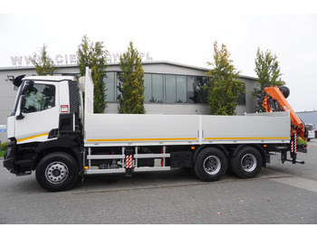 Грузовик бортовой/ Платформа, Автоманипулятор RENAULT C380 Comfort 6x4 / Atlas 172.3E crane / Range 12.3 m / capacity 6.1 t / Flatbed 17 EPAL: фото 4 Грузовик бортовой/ Платформа, Автоманипулятор RENAULT C380 Comfort 6x4 / Atlas 172.3E crane / Range 12.3 m / capacity 6.1 t / Flatbed 17 EPAL: фото 4