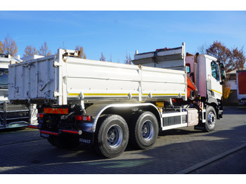 Самосвал, Автоманипулятор RENAULT C380 E6 6×4 / HDS Fassi F135 2700 MTH / Range 8 m / 5.6 t lifting capacity / 3-side tipper / Bortmatic: фото 4 Самосвал, Автоманипулятор RENAULT C380 E6 6×4 / HDS Fassi F135 2700 MTH / Range 8 m / 5.6 t lifting capacity / 3-side tipper / Bortmatic: фото 4