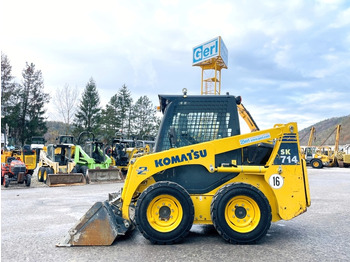 Мини-погрузчик с бортовым поворотом KOMATSU SK714