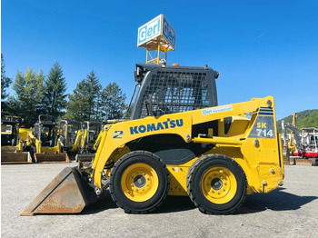 Мини-погрузчик с бортовым поворотом KOMATSU SK714
