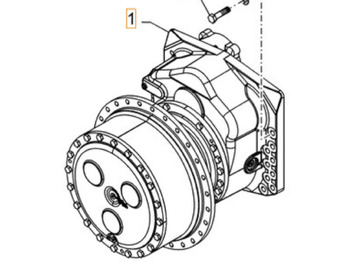 Бортовой редуктор CASE