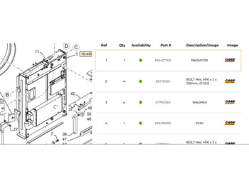 Система охлаждения CASE