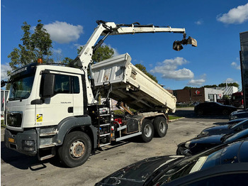 Автоманипулятор MAN TGS 26.400 6X4 HIAB 166D + REMOTE CONTROL + 2 WAYS KIPPER TÜV TILL 07-2025: фото 3