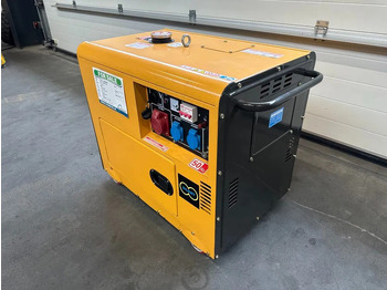 Новый Электрогенератор Diesel Diesel Generator UK-9500 5.5 kW 230 en 400 Volt Silent Diesel generator New !: фото 2