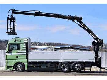 Автоманипулятор MAN TGX 26.440 Pritsche 6,60 m* ATLAS 125.2V-A12VB: фото 5