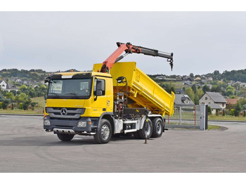Самосвал, Автоманипулятор Mercedes-Benz ACTROS 2644 * PK 16001 - K A/FUNK * 6x4: фото 2
