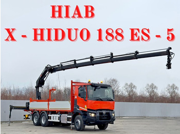 Renault C 430 *HIAB X - HIPRO 188 ES - 5 + FUNK* 6x4 в лизинг Renault C 430 *HIAB X - HIPRO 188 ES - 5 + FUNK* 6x4: фото 1