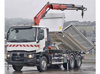Renault C380 *KIPPER 5,10 m* FASSI F175A.0.22+FUNK /6x4  в лизинг Renault C380 *KIPPER 5,10 m* FASSI F175A.0.22+FUNK /6x4: фото 3