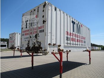 Сменный кузов - фургон Krone - BDF Möbelkoffer Wechselbrücke Portaltür 7,45 m: фото 1