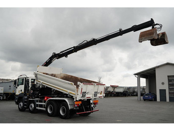 Самосвал, Автоманипулятор MAN TGS 35.420 / 8x4 / WYWROTKA 2 STRONNA / HYDROBURTA / BORDMATIC: фото 3