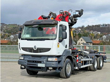 Крюковой мультилифт, Автоманипулятор Renault KERAX 460 DXI * ABROLLKIPPER * EPSILON Q170Z69 * 6x4: фото 2