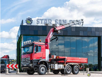Самосвал Mercedes-Benz AROCS 3345 6x6 HMF 3220 Winch Crane Tipper: фото 3 Самосвал Mercedes-Benz AROCS 3345 6x6 HMF 3220 Winch Crane Tipper: фото 3