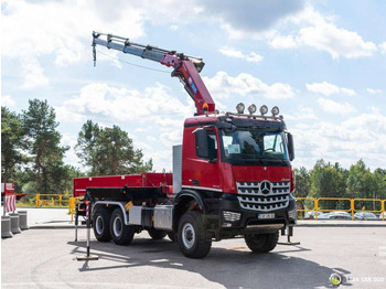 Самосвал Mercedes-Benz AROCS 3345 6x6 HMF 3220 Winch Crane Tipper: фото 2 Самосвал Mercedes-Benz AROCS 3345 6x6 HMF 3220 Winch Crane Tipper: фото 2