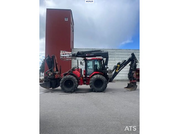 Экскаватор-погрузчик Huddig 1260C Traktorgraver m/ Palfinger kran, Lift, rototilt og skuffe: фото 2 Экскаватор-погрузчик Huddig 1260C Traktorgraver m/ Palfinger kran, Lift, rototilt og skuffe: фото 2