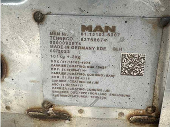 Глушитель/ Выхлопная система для Грузовиков MAN EXHAUST 81.15103-6307: фото 4