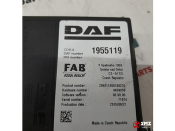 Блок управления для Грузовиков DAF Occ ECU CDS4 regeleenheid DAF: фото 5 Блок управления для Грузовиков DAF Occ ECU CDS4 regeleenheid DAF: фото 5