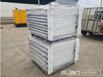 Строительное оборудование Unused KMY Industrial 1040mm x 1000mm Galvanized Iron Fence Panel (40 of): фото 3