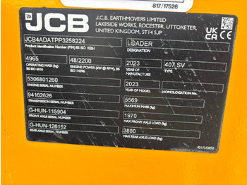 Колёсный погрузчик JCB 407: фото 5