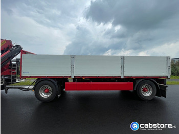 Прицеп бортовой/ Платформа Krone AZ  Open aanhangwagen - Pritsche - open box - Alcoa - BPW - Lengte laadbak 7,34 meter -Bouwjaar 2014 - banden 90% - APK tot 01-2026 !!: фото 3