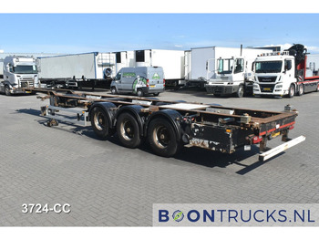 Полуприцеп-контейнеровоз/ Сменный кузов Pacton T3-007 | 2x20-40-45ft HC * LIFT AXLE * BPW * NL TRAILER: фото 3 Полуприцеп-контейнеровоз/ Сменный кузов Pacton T3-007 | 2x20-40-45ft HC * LIFT AXLE * BPW * NL TRAILER: фото 3