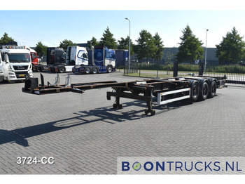 Полуприцеп-контейнеровоз/ Сменный кузов Pacton T3-007 | 2x20-40-45ft HC * LIFT AXLE * BPW * NL TRAILER: фото 2 Полуприцеп-контейнеровоз/ Сменный кузов Pacton T3-007 | 2x20-40-45ft HC * LIFT AXLE * BPW * NL TRAILER: фото 2
