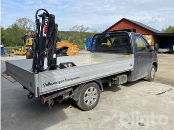 Малотоннажный бортовой грузовик VW Transporter med kran: фото 1