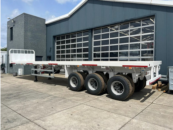 Новый Полуприцеп бортовой/ Платформа CIMC 3-axle Flatbed Semi-Trailer: фото 4