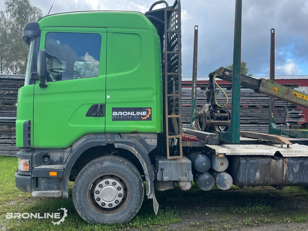 2001 Scania R144 6x4 Loglift + 1997 Närko TP3-RT-280 - Лесовоз: фото 4 2001 Scania R144 6x4 Loglift + 1997 Närko TP3-RT-280 - Лесовоз: фото 4