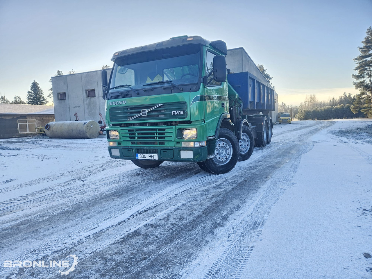 2002 Volvo FM12 8x4 Cable lift + Crane HMF - Тросовый мультилифт, Автоманипулятор: фото 3 2002 Volvo FM12 8x4 Cable lift + Crane HMF - Тросовый мультилифт, Автоманипулятор: фото 3