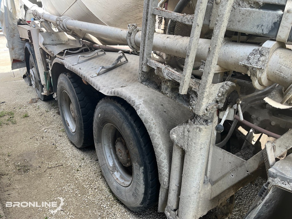 2003 MERCEDES-BENZ ACTROS 3240B 8X4/4 Mixer - Автобетоносмеситель: фото 5 2003 MERCEDES-BENZ ACTROS 3240B 8X4/4 Mixer - Автобетоносмеситель: фото 5
