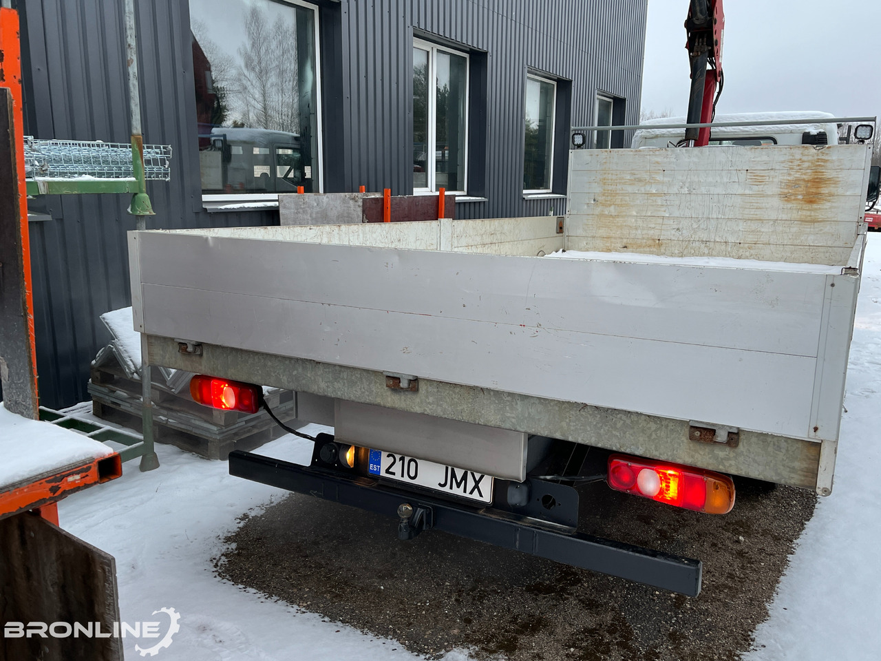 Грузовик бортовой/ Платформа 2011 Mitsubishi Fuso Canter + HMF 635K3: фото 19