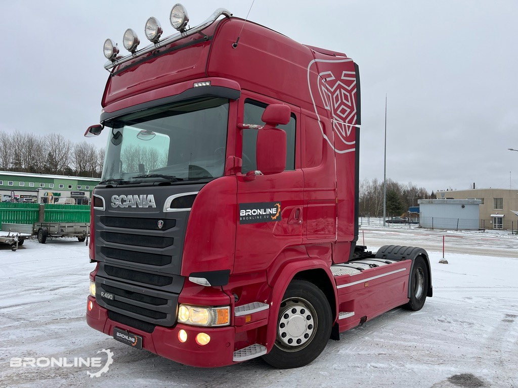 2014 Scania R490 4x2 Tractor unit - Тягач: фото 1 2014 Scania R490 4x2 Tractor unit - Тягач: фото 1