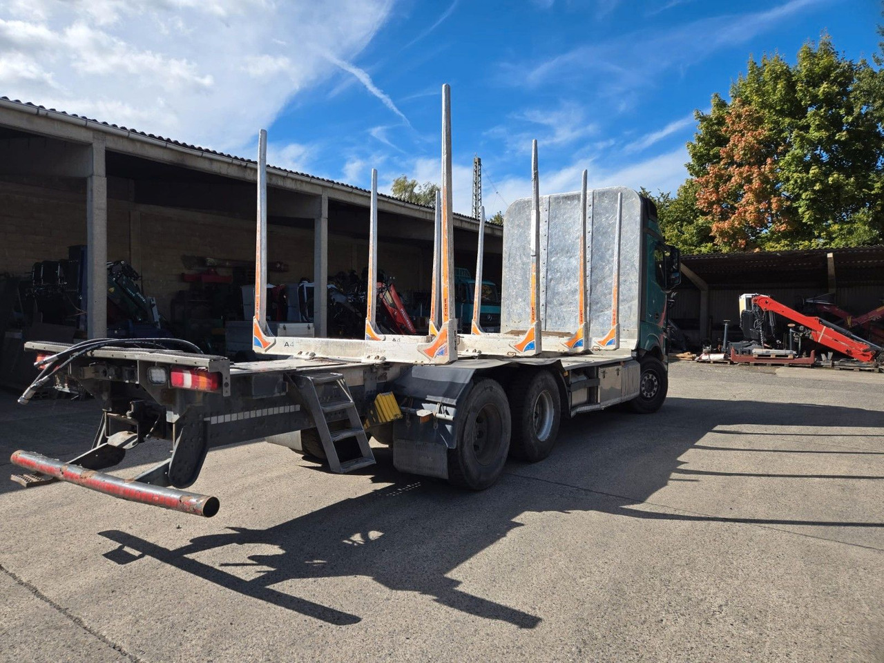 Mercedes-Benz Actros 2645 Holztransporter ohne Kran - Грузовик-контейнеровоз/ Сменный кузов: фото 4 Mercedes-Benz Actros 2645 Holztransporter ohne Kran - Грузовик-контейнеровоз/ Сменный кузов: фото 4