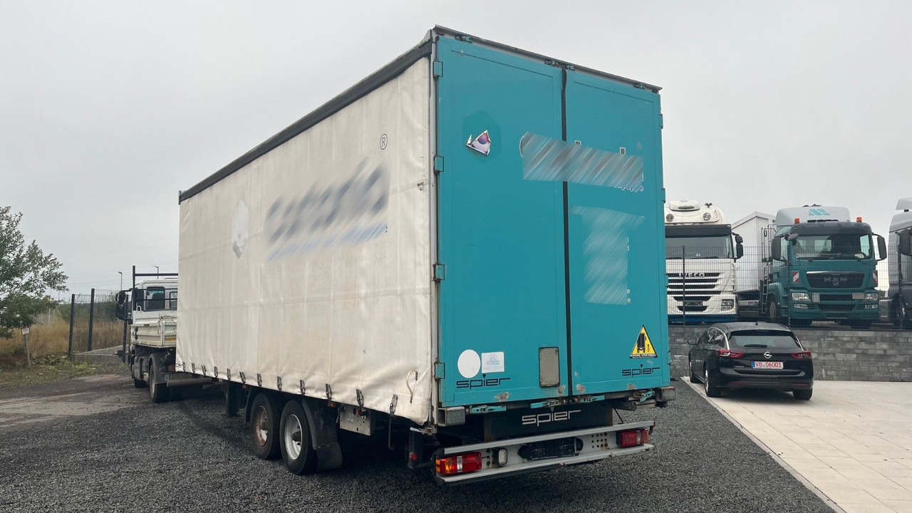 Spier ZPL 255 Tandem Anhänger BPW Achsen - Тентованный прицеп: фото 3 Spier ZPL 255 Tandem Anhänger BPW Achsen - Тентованный прицеп: фото 3